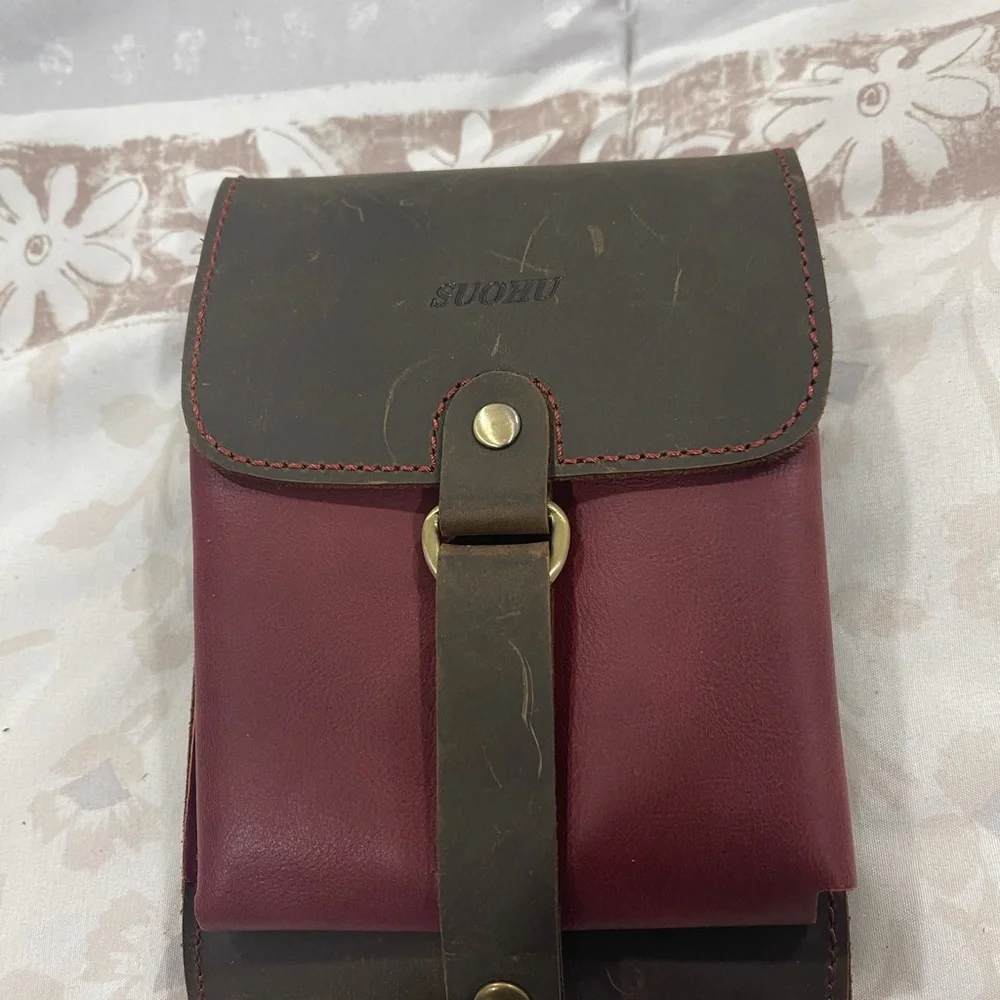 Cell phone SUOHU Men's Belt Leather Phone holder - Picture 5 of 8